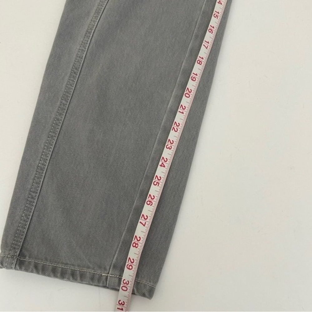 Empyre Tori Porkchop Pocket Grey Loose Fit Cotton Cargo Skate Denim Jeans Size 2 - Picture 10 of 10